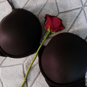 Torrid Shaping Plunge Black Bra